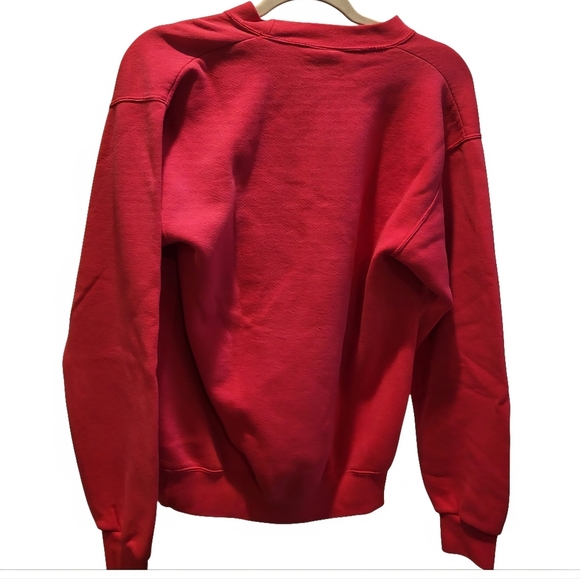 Vintage 1994 Daffy Duck Pink Crew Neck Sweatshirt Size Medium - Picture 2 of 6